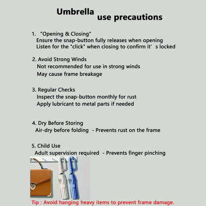 Automatic Folding Umbrella, Portable Windproof Waterproof Umbrella with Loop Buckle for Men & Women, 1 Unit / 60pcs Bulk Option